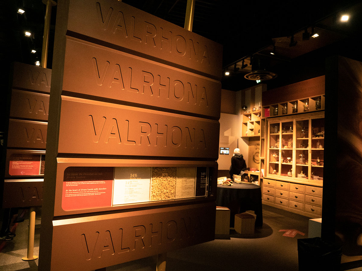 Visite gourmande Valrhona